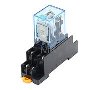 10set MY2P HH52P MY2NJ Relay 12V 24V DC / 12V 24V AC Coil General Purpose DPDT Micro Mini Relay(Ac,12V)