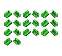 10Set Plugs In PCB Terminals Block 5.08mm Pitches PCB Mount Screw Terminals Block Connector Pluggable Quick Pluggable
