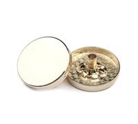 10Set Zinc Alloy Snap Buttons Flat for Jacket Down Repair No-Sew,Gold,20mm