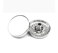 10Set Zinc Alloy Snap Buttons Flat for Jacket Down Repair No-Sew,Silver,20mm