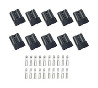 10Sets Anderson Connector,50A 6-10 Gauge Battery Quick Connector Disconnect Wire Harness Plug for 12V-36V Winch Auto Car Trailer Driver Electrical