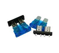 10sets Car Fuse Holder PCB Board Medium Small Mini Blade Auto Automotive Boat 32V(Medium,7.5A)