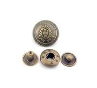 10Sets Snap Fastener Kit Brass Stainless Steel, Boat Cover Leather Canvas Repair,Color 7,10Sets