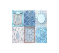 10Sheets Raised Flower Pattern Paper Embossed Decorative Paper for Card Making Scrapbooking Embellishment and Project Safe Crafting Sheets