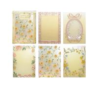 10Sheets Raised Flower Pattern Paper Embossed Decorative Paper for Card Making Scrapbooking Embellishment and Craft Project Safe Crafting Sheets