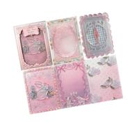 10Sheets Raised Flower Pattern Paper Embossed Decorative Paper for Card Making Scrapbooking Embellishment and Project Safe Crafting Sheets