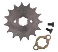 10T 11T 12T 13T 14T 15T 20mm Front Sprocket 530 Chain Sprocket With Retainer Plate Compatible With Motorcycle Dirt Bike ATV(530-15T)