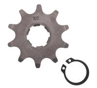10T 11T 12T 13T 14T 15T 20mm Front Sprocket 530 Chain Sprocket With Retainer Plate Compatible With Motorcycle Dirt Bike ATV(530-10T)