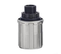 10T Convex Pattern Freehub Body Designed for NovaTec Hubs Built from Steel to Fit 8 9 and 10 Speed Bicycle Hub Systems (ball bearing)