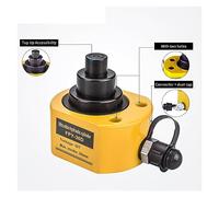 10T Hydraulic Jack Multi-Section Stroke 24 Hydraulic Cylinder Ultra-Thin Portable for Machinery Brid Construction Hydraulic Tool