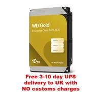 10TB Western Digital WD Gold (7200RPM, 3.5", SATA III, 512MB Cache) WD103KRYZ