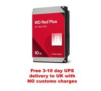 10TB Western Digital WD Red Plus NAS (7200RPM, 3.5", SATA III, 512MB Cache)