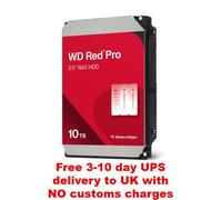 10TB Western Digital WD Red Pro NAS (7200RPM, 3.5", SATA III, 512MB Cache)