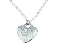10th Anniversary Tin Gift Heart Pendant by Pirantin