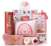 10th Birthday Gifts for Gifts,Unique Gifts Set Ideas for Turning 10 Year Old Girl Pamper Hamper Box,Happy Bday Present Basket Kit for Teen Girl Decorations for Sisters,Daughter,Niece, Granddaughter