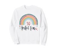 10th Birthday Perfect Ten 10 Year Old Double Digits Birthday Sweatshirt