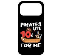 10th Birthday Pirates Life For Me 10 Years Bday Boys Kids Case for iPhone 17 Pro Max