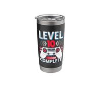 10th Grade Graduation High School, Level 10 Complete Stainless Steel Insulated Tumbler