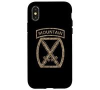10TH MOUNTAIN DIVISION INFANTRY US USA VETERAN CAMO Case for iPhone X/XS