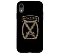 10TH MOUNTAIN DIVISION INFANTRY US USA VETERAN CAMO Case for iPhone XR