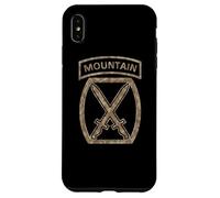 10TH MOUNTAIN DIVISION INFANTRY US USA VETERAN CAMO Case for iPhone XS Max