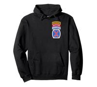 10th Mountain Division Patch - 10th MTN Ranger Sapper Tab Pullover Hoodie
