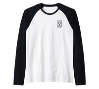 10TH Mountain Division Raglan Baseball Tee