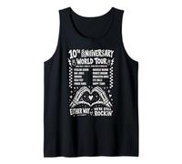 10th Wedding 10 Years Married Tank Top