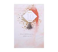10TH Wedding Anniversary Card from Hallmark - 3D Tag Design