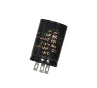 10UF/16UF/20UF/32UF/50UF/100UF 500V Electrolytic Capacitor, 16UF | High Frequency Accessories for Sound Amplifier, Inverter Electronics, Energy Storage Application
