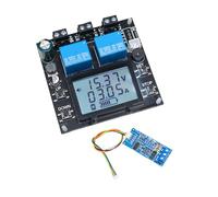 10V-110V 30 A / 10A Coulometer Battery Monitor Voltages Current Meter LCD Display RS485 Communication Module for Systems Security Structure Power Module