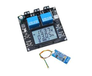 10V-110V 30 A / 10A Coulometer Battery Monitor Voltages Current Meter LCD Display RS485 Communication Module for Systems Security Structure Power Module