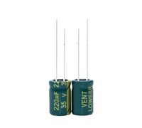 10V 16V 25V 35V 50V 400V Aluminum Capacitor 100UF 220UF 330UF 470UF 680UF 1000UF 1500UF 2200UF 3300UF High Frequency Low BIANMTSW(50V2200UF 5PCS)