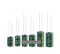 10V 16V 25V 35V 50V 400V High Frequency Low Aluminum Capacitor 100UF 220UF 330UF 470UF 680UF 1000UF 1500UF 2200UF 3300UF(250V22UF 10PCS)