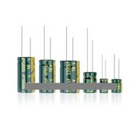 10V 16V 25V 35V 50V 400V Ibuw High Frequency Low Aluminum Capacitor 100UF 220UF 330UF 470UF 680UF 1000UF 2200UF 3300UF(250V100UF 5PCS)