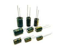 10V 16V 25V 35V 50V 63V 100V 400V 450V High Frequency Low Aluminum Capacitor 1 2.2 100 220 330 1000 2200 3300 4700 6800UF(25V100UF 100PCS)
