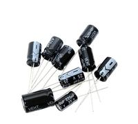 10V 16V 25V 35V 50V 63V Aluminum Electrolytic Capacitor 2.2 3.3 4.7 10 22 33 47 100 220 330 470 1000 2200 3300 4700 6800 10000UF BIANMTSW(100V22UF 50PCS)