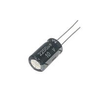 10v2200UF Volume 10x17mm Aluminum Electrolytic Capacitors 10V 2200UF 10v2200MF 2200MF10v 10wv 10VDC 2200MFD 3300uf 4700uf 10v IDGTTLDF(10v220uf-5x7 20pcs)