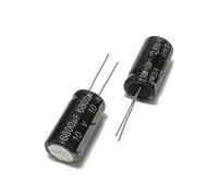 10V6800uf Volume 13x25mm Aluminum Electrolytic Capacitor 10v 10WV 10VDC 6800uf 6800MF 6800MFD 10000uf 100uf 220uf 330uf 470uf EKFBQBGW(10v6800uf13x25 5pcs)