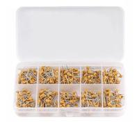 10Values 500Pcs Ceramic Capacitor Electronic Supplies For Circuit Repair And Component Swapping Component Replacement Replacement