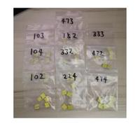 10Values*5pcs=50PCS Correction Capacitor Kit 100v 102/152/332/472/103/333/473/104/224/474/J 0.47/0.22/0.1UF 47/33/10/4.7/3.3NF