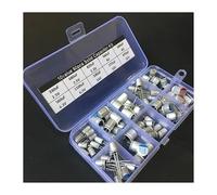10values 90pcs solid capacitor assorted kit 2.5V/4V/6.3V/16V 100uF 270uF 330uF 470uF 560uF 680uF 1500uF with storage box PKNVKZIDK