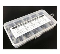 10Values x20 200pcs TO-92 Transistor Assortment Assorted Kit 2N2222 2N3904 2N3906 2N5087 2N5088 2N7000 MPSA42 MPSA92 etc
