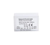 10W 12W 15W 20W 30W 40W 50W 60W Lighting Transformer DC12V 24V IP67 Waterproof AC100V-240V LED Driver For 1W 3W 5W 7W Spot Lmap(12W,12V)