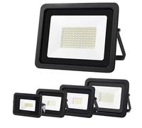 10W 20W 30W 50W 100W LED Flood Light 220V Ultra-Thin Floodlight Spotlight IP68 Waterproof Outdoor Garden Lamp