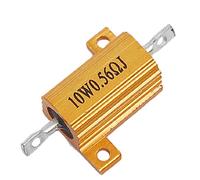 10W 5% Safety & Security 0.56 Ohm Resistance Value Screw Tabs Aluminum Home Security Systems Case Resistor
