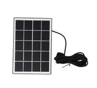 10W 5V Solar Charging Panel for Arlo Pro 5S/4/3 Ultra and Pro 3 Floodlight with Monocrystalline Silicon Ip65 Weatherproof 9.8Ft Cable Adjustable Mount for Outdoor Security Cameras
