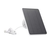 10W 6V Solar Panel Charger for Arlo Pro 3/Pro 4/ Pro 5S/ Ultra/Ultra 2/ Go 2/Floodlight Security Camera, IP65 Weatherproof, 9.8ft Cable (White)