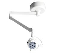 10W Ceiling Mounted LED Surgical Exam Light, Medical Shadowless Cold Light, Knob Dimming, for Dental Procedures