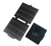 10W Compact Solar Panel 22x15cm Foldable | 22% high efficiency, monocrystalline cells, dual 5V 2A ports, IPX6 waterproof, compact fold design